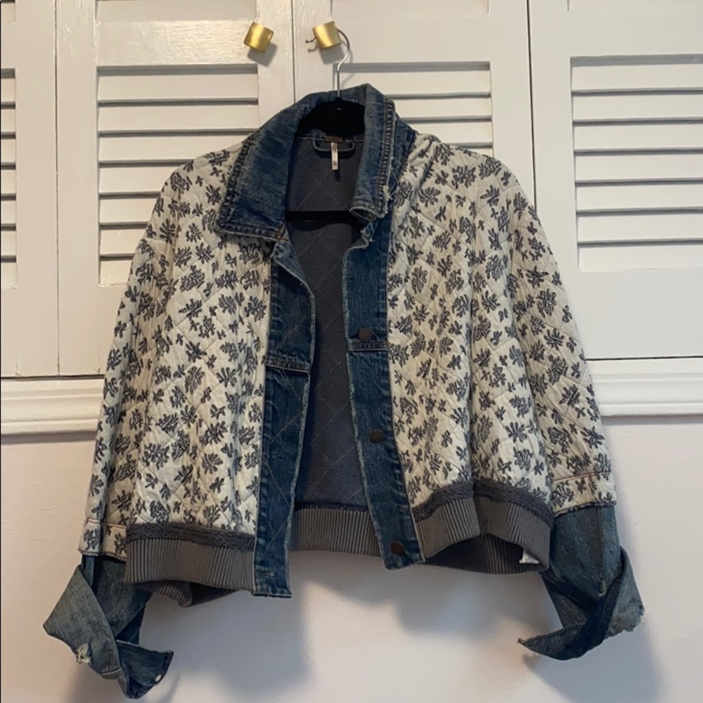 Free People Quilted Jacket